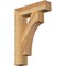 Ekena Millwork Westlake Block Rough Sawn Bracket, Western Red Cedar, 4"W x 18"D x 26"H BKT04X18X26WTL05RWR - alternate 1